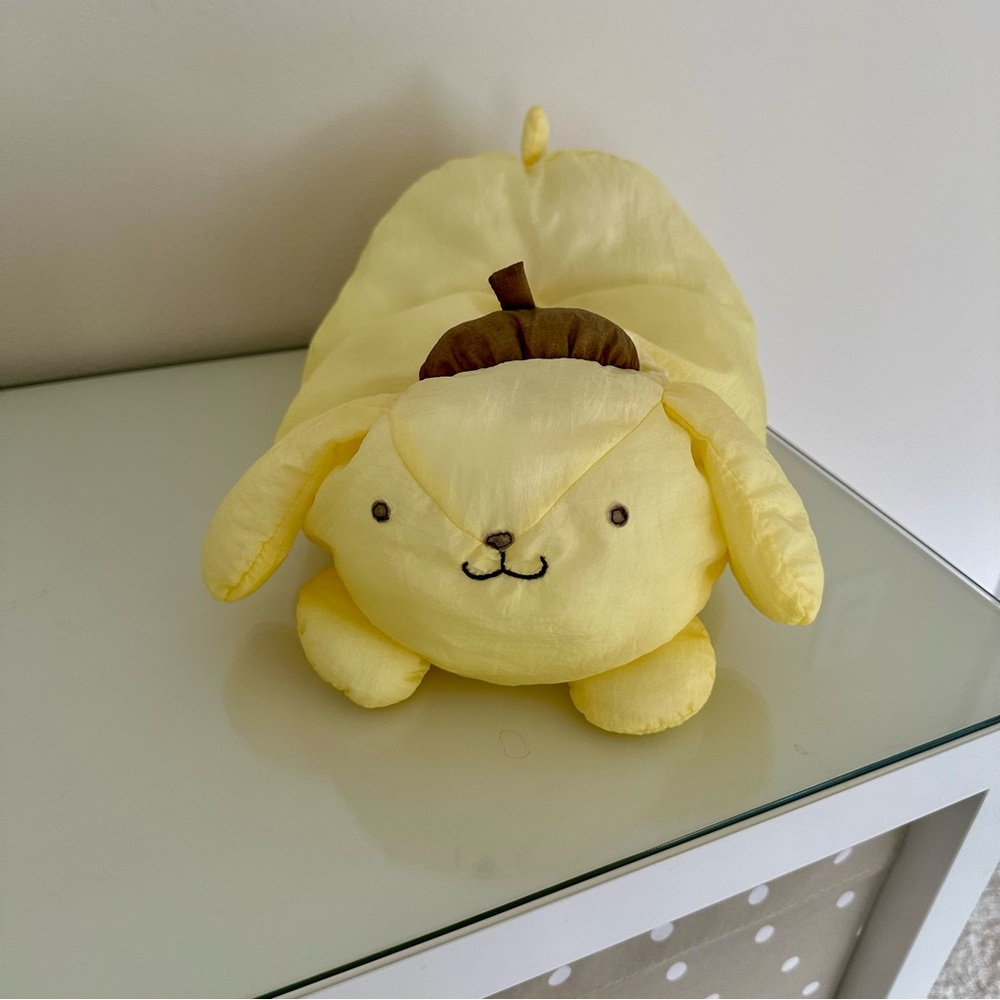 PomPomPurin Plushy Stuffed Animal Dog (Tissue Box Cover)